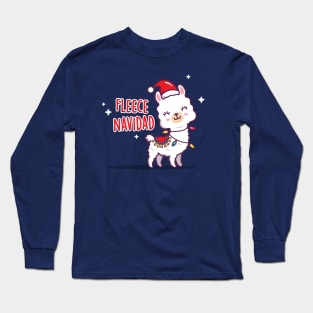 Fleece Navidad Long Sleeve T-Shirt